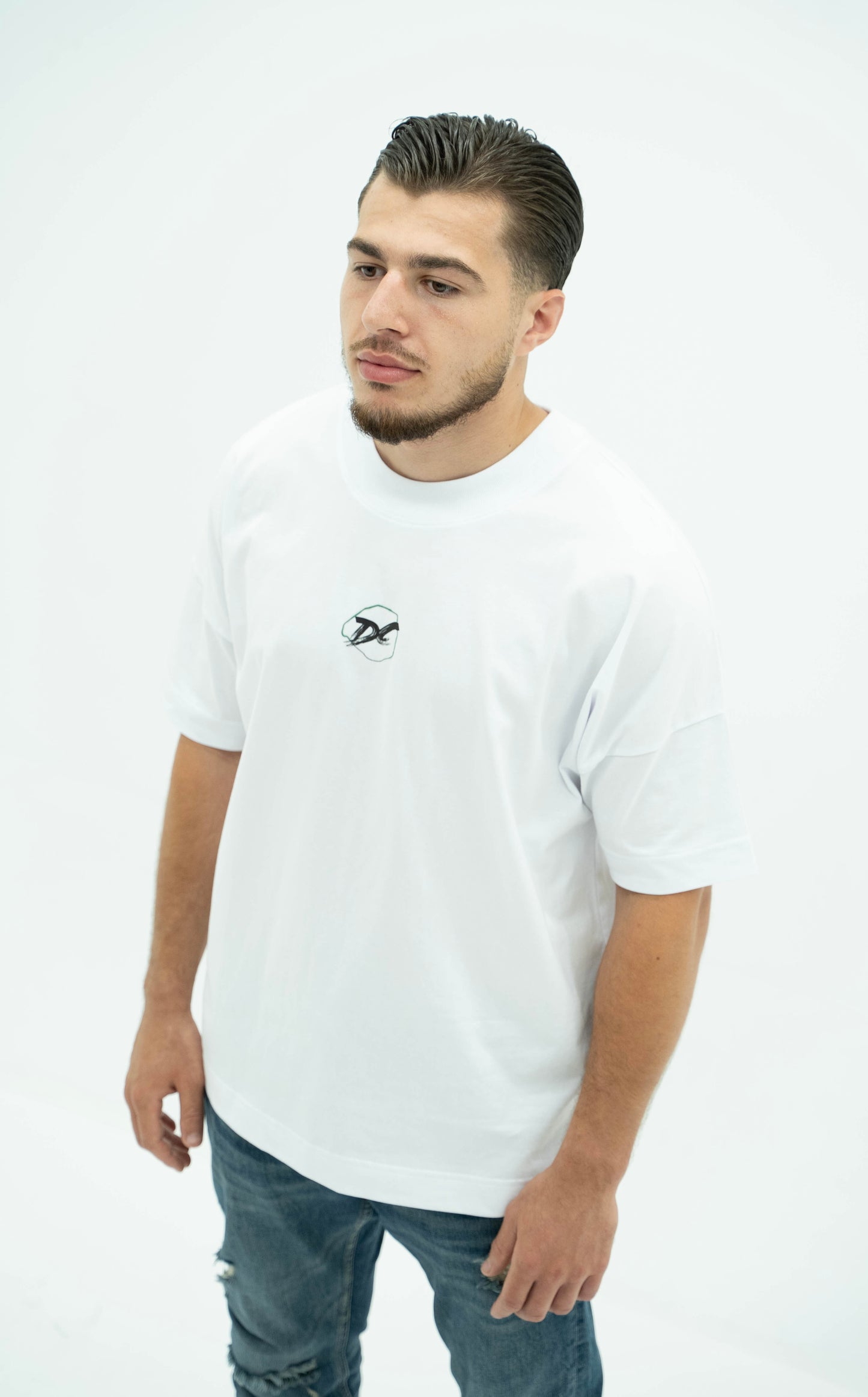 Oversized White T-shirt Parismap