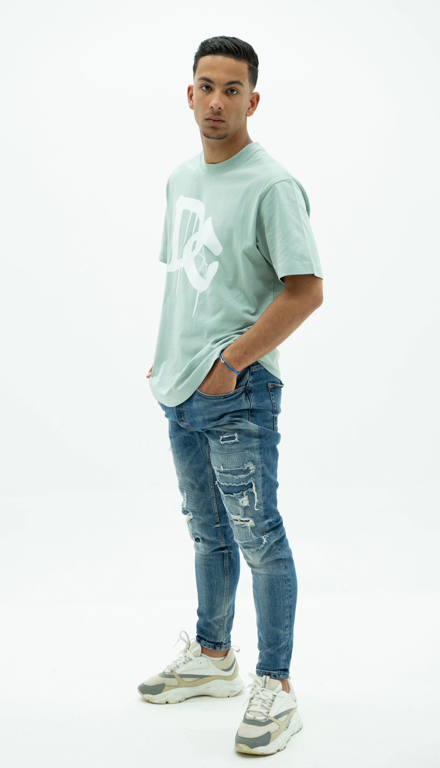 Oversized T-shirt Aloe Green
