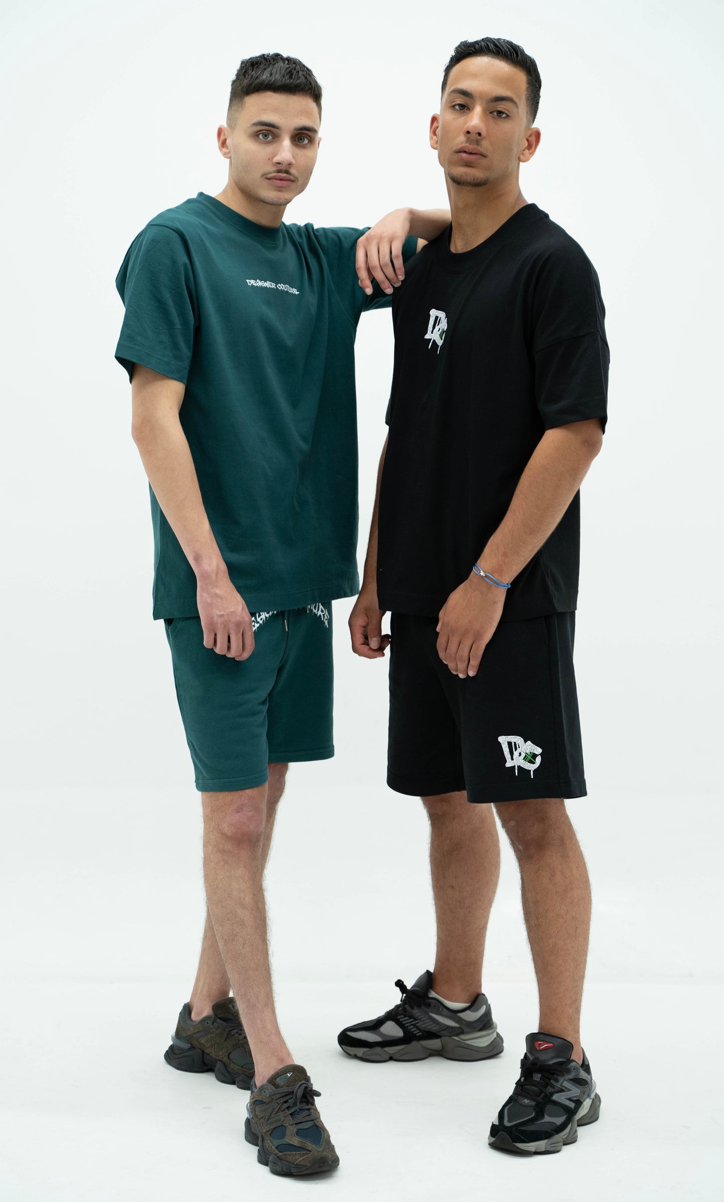 Sweatshort Glazed Green