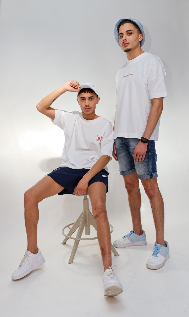 Oversized T-Shirt Iconic White Parissiene