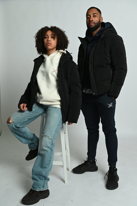 D’CTR puffer Jacket Black