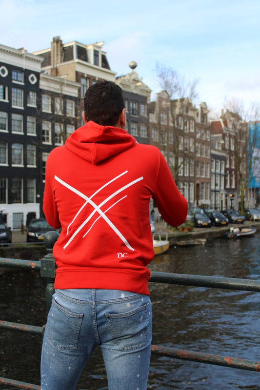 Iconic DC Hoodie Red