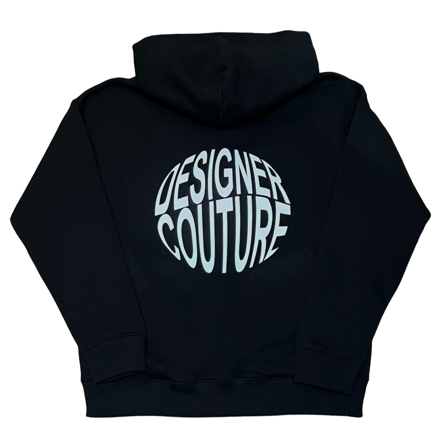 Zwarte oversized DC-hoodie