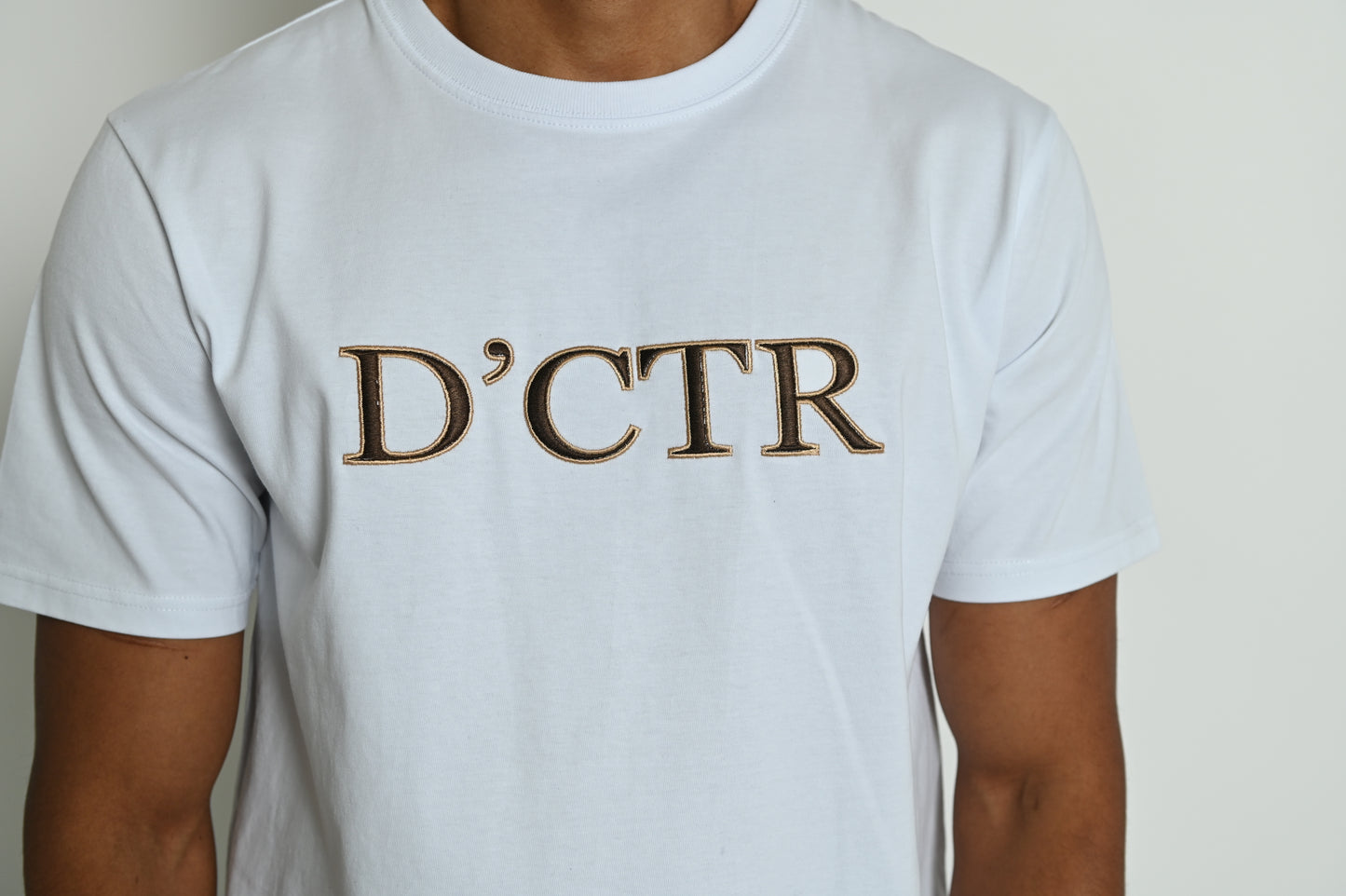 Oversized D'CTR Embroidery T-shirt