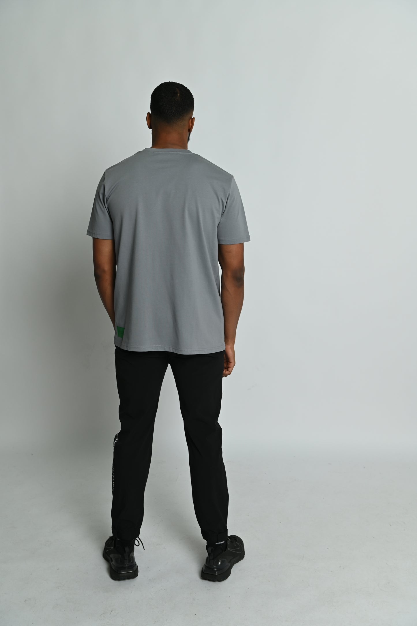 Indigo Grey Monogram Oversized T-shirt